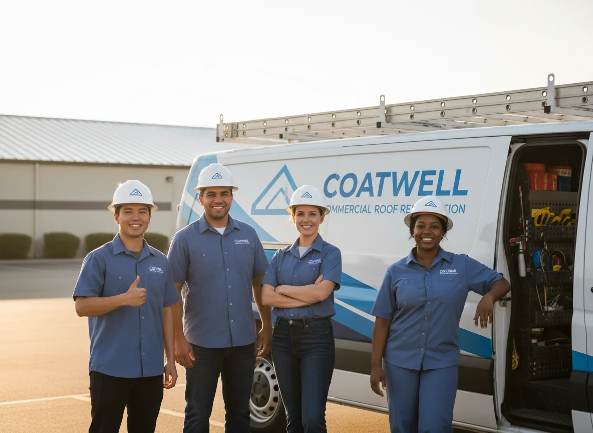 Commercial roof coating company in Spearville, KS